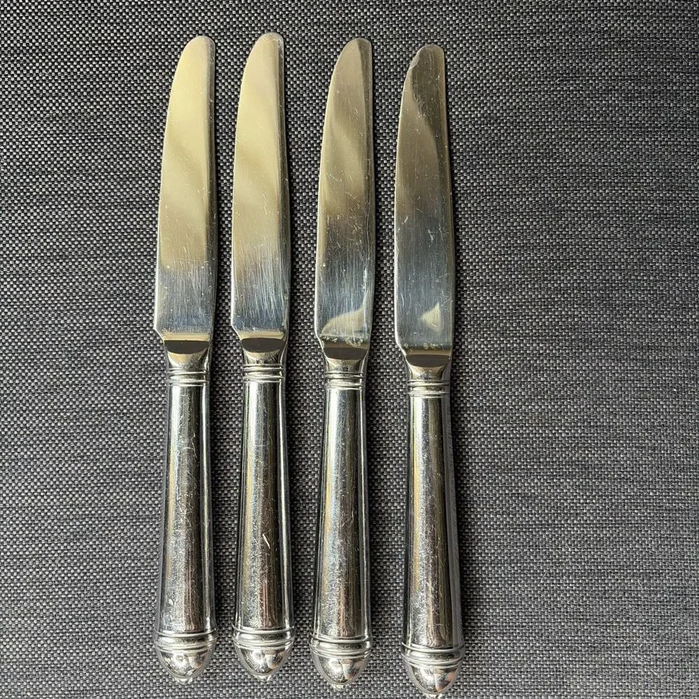 Towle Copenhagen Set of 4 18/10 Stainless Hollow Dinner Knives